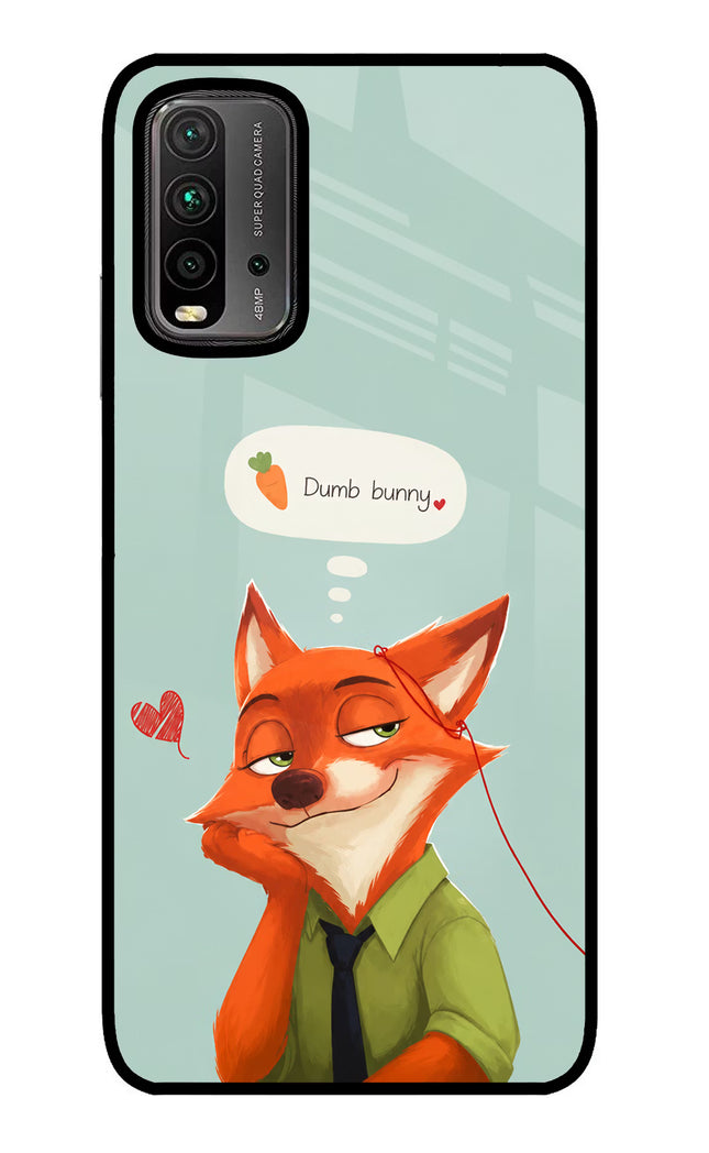 Nick Charm Redmi 9 Power Glass Case