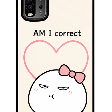 Always Right Redmi 9 Power Glass Case Back Cover by Casekaro