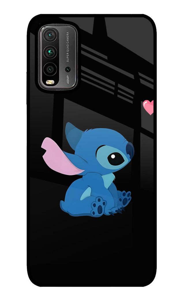 Stitch Crush Redmi 9 Power Glass Case