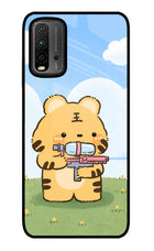 Tiger Treat Redmi 9 Power Glass Case