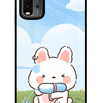 Bunny Treat Redmi 9 Power Glass Case
