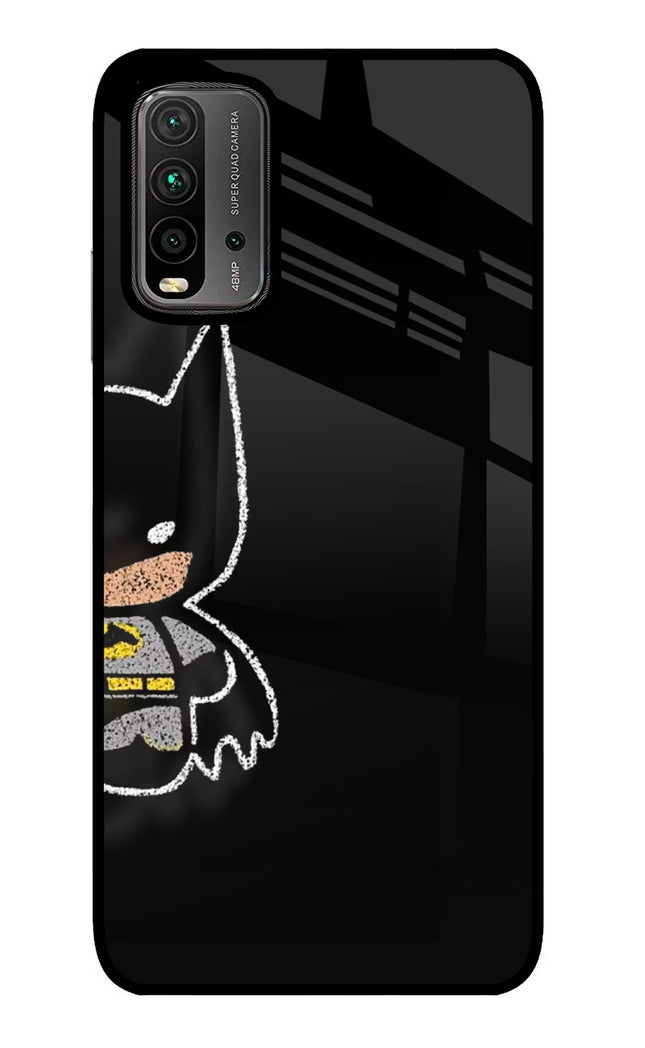 Bat Kitty Redmi 9 Power Glass Case