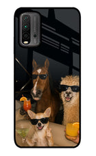 Party Squad Redmi 9 Power Glass Case