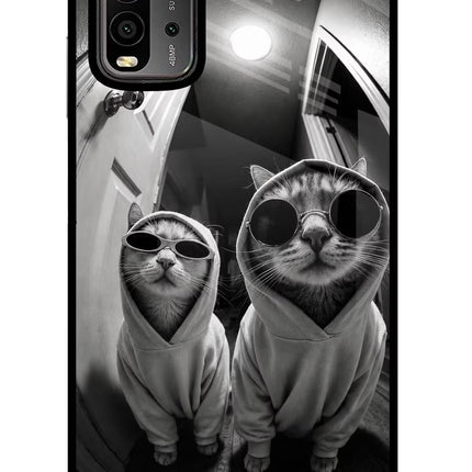 Hood Cats Redmi 9 Power Glass Case