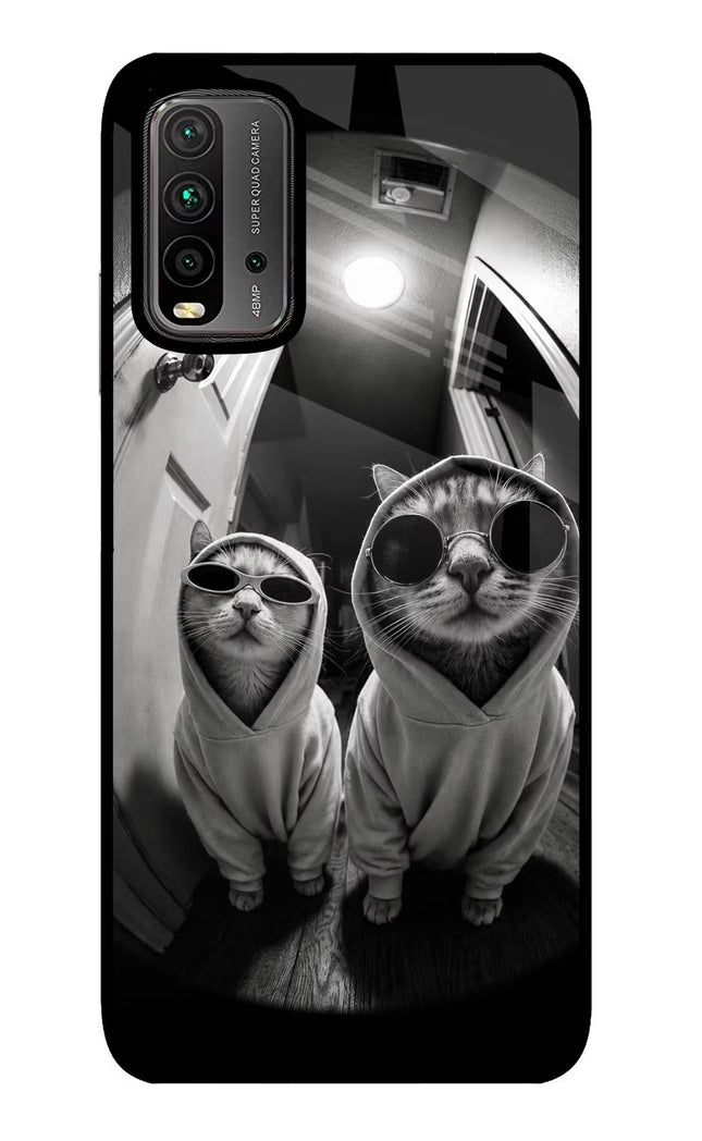 Hood Cats Redmi 9 Power Glass Case