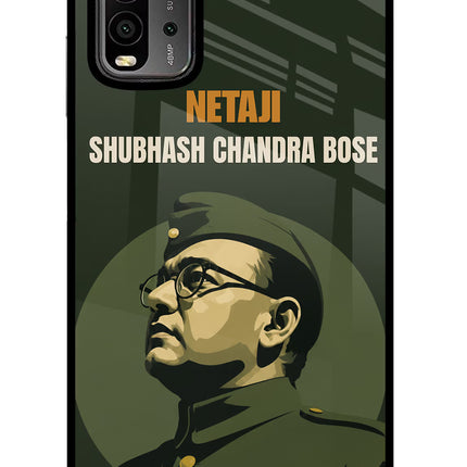 Netaji Legacy Redmi 9 Power Glass Case