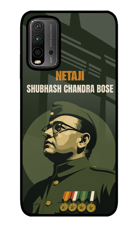 Netaji Legacy Redmi 9 Power Glass Case