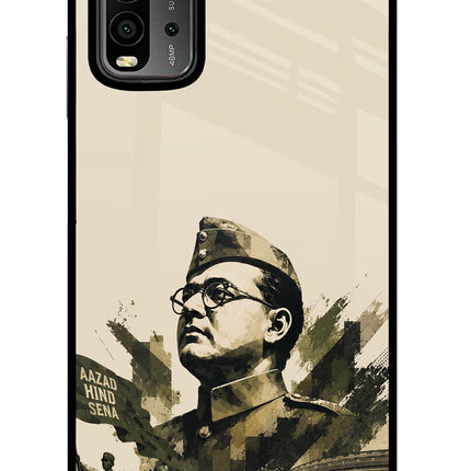 Netaji Rising Redmi 9 Power Glass Case