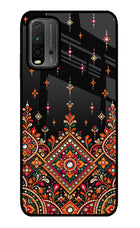 Noir Mehfil Redmi 9 Power Glass Case