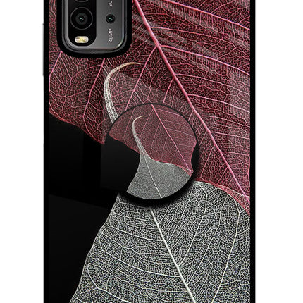 Leaf Pattern Redmi 9 Power Pop Case by Casekaro