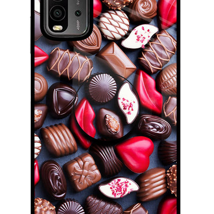 Chocolates Redmi 9 Power Pop Case by Casekaro