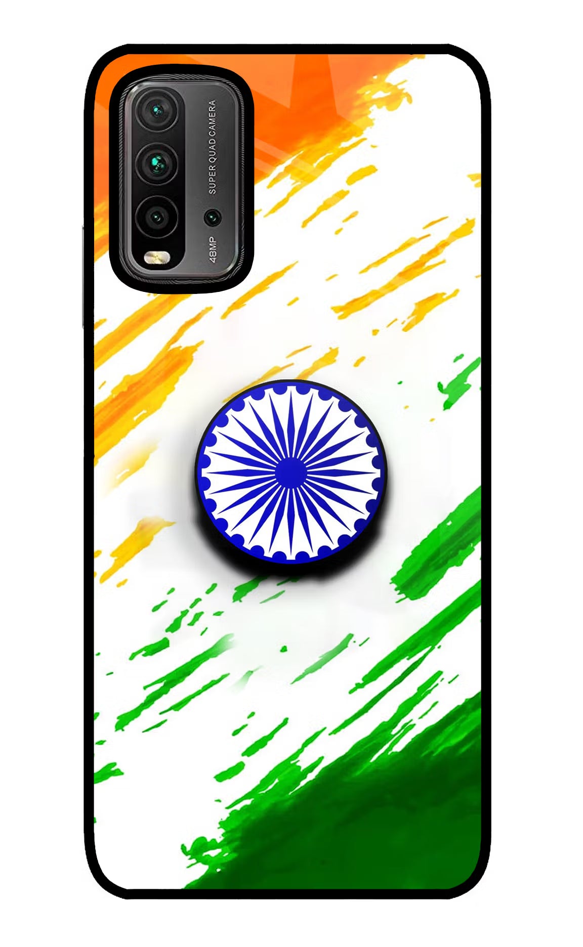 Indian Flag Ashoka Chakra Redmi 9 Power Pop Case by Casekaro