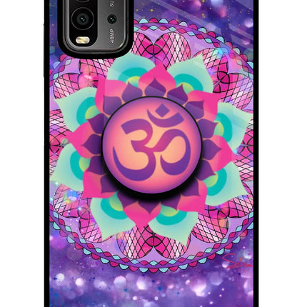 Om Purple Redmi 9 Power Pop Case by Casekaro
