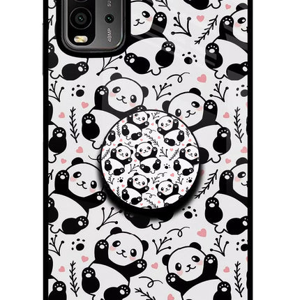 Cute Panda Redmi 9 Power Pop Case by Casekaro