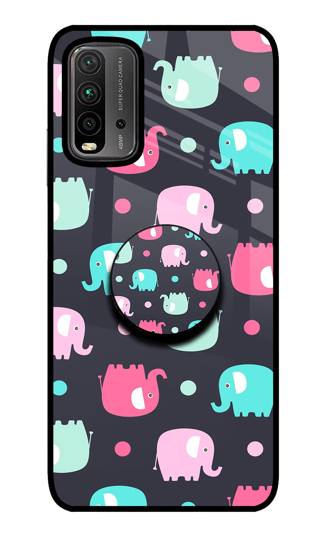 Baby Elephants Redmi 9 Power Pop Case by Casekaro