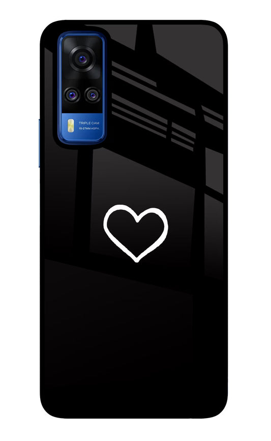 Heart Vivo Y51A/Y51 2020 Glass Case