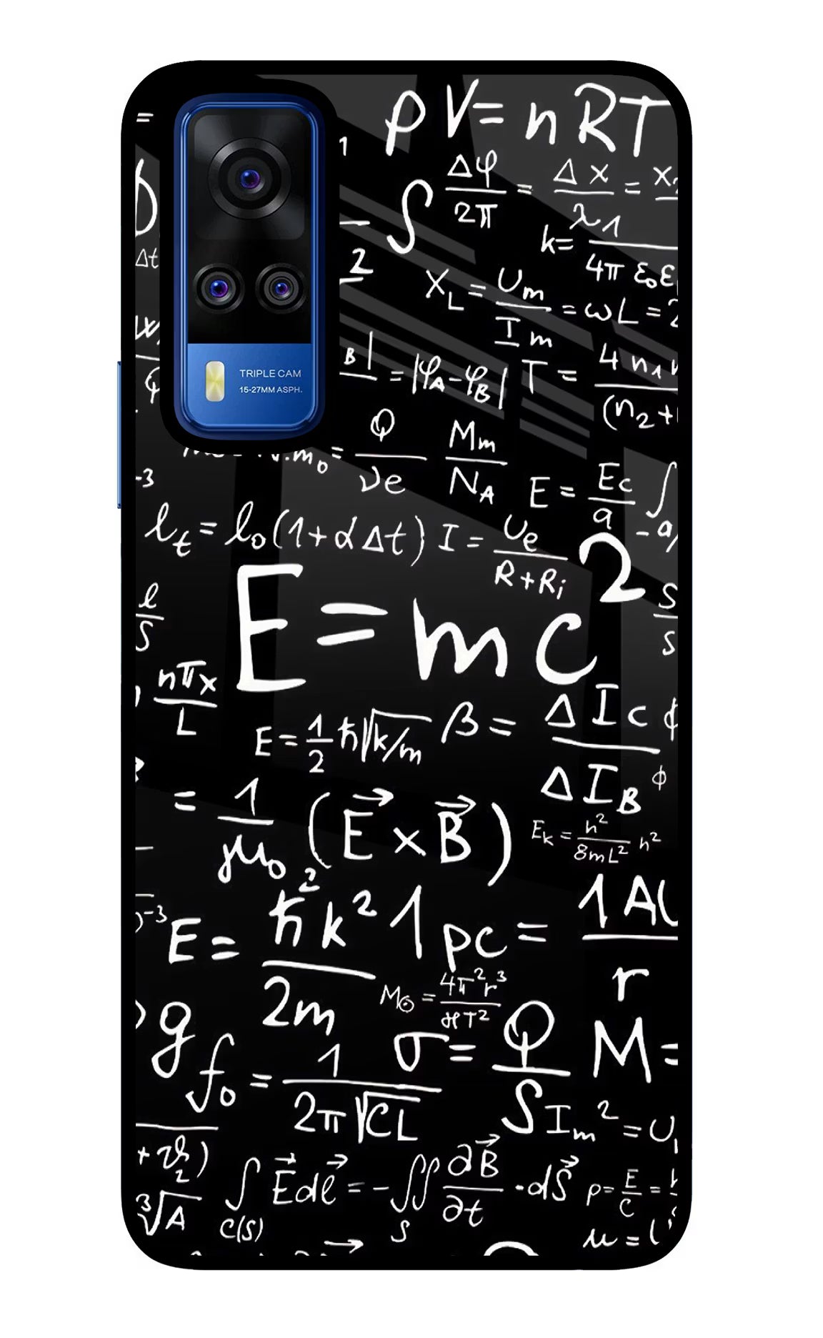 Physics Formula Vivo Y51A/Y51 2020 Glass Case Back Cover by Casekaro