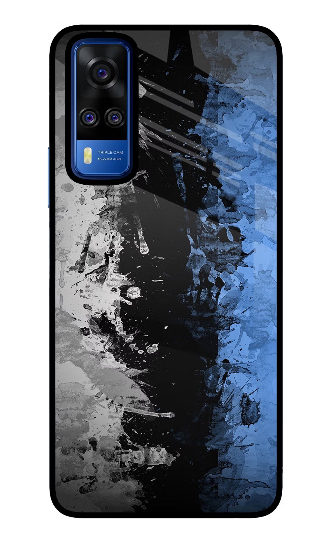 Artistic Design Vivo Y51A/Y51 2020 Glass Case Back Cover by Casekaro