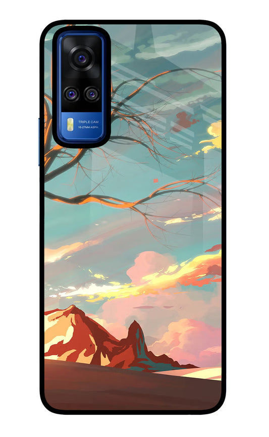 Scenery Vivo Y51A/Y51 2020 Glass Case
