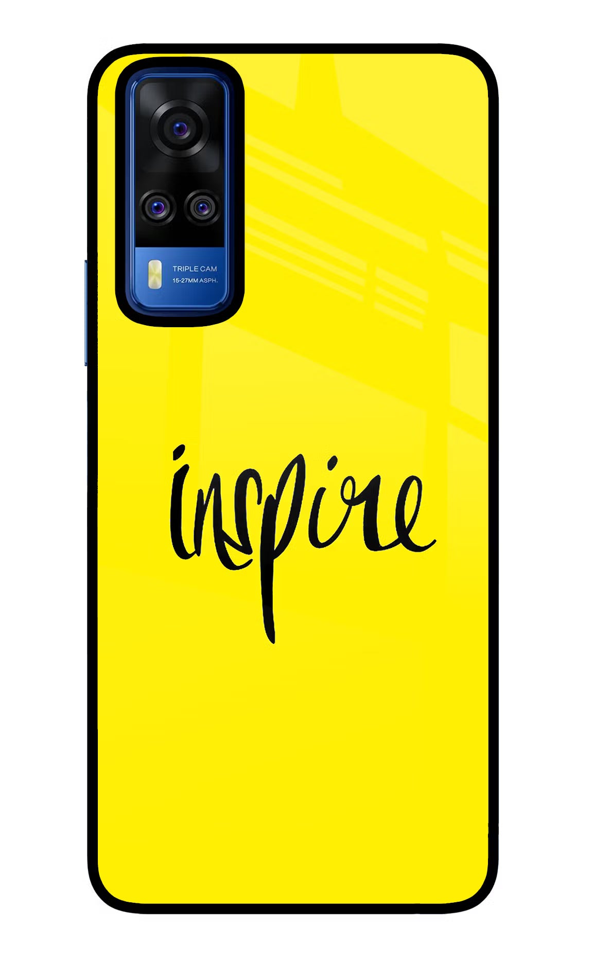 Inspire Vivo Y51A/Y51 2020 Glass Case Back Cover by Casekaro