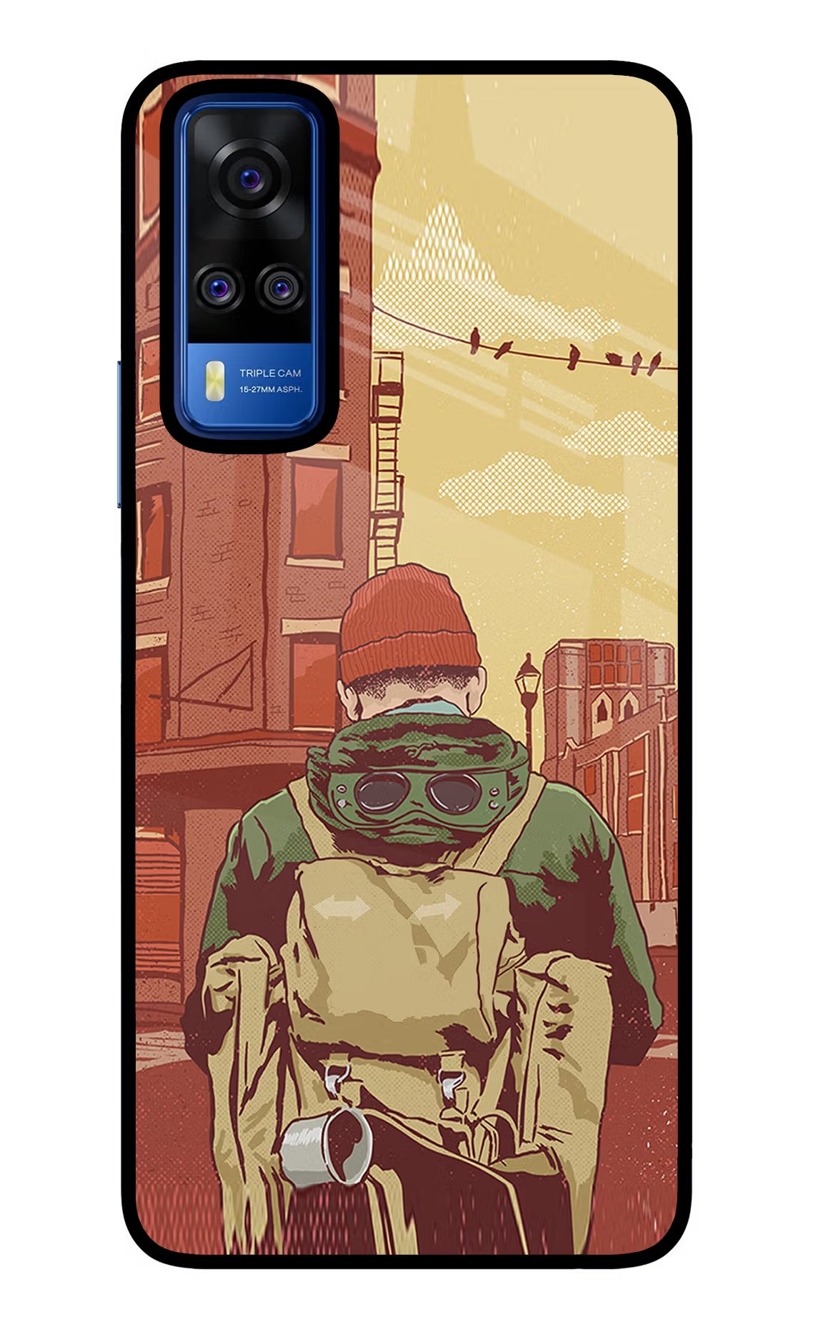 Adventurous Vivo Y51A/Y51 2020 Glass Case