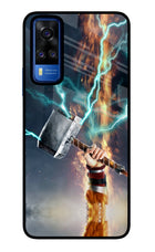 Thor Hammer Mjolnir Vivo Y51A/Y51 2020 Glass Case