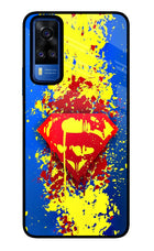 Superman logo Vivo Y51A/Y51 2020 Glass Case