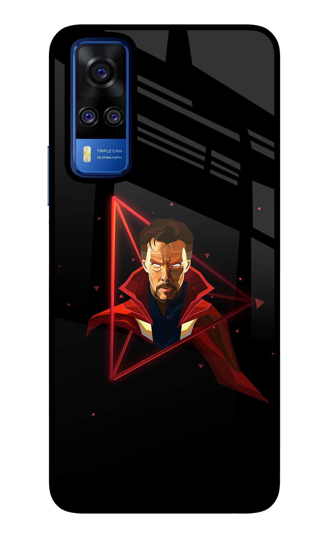 Doctor Ordinary Vivo Y51A/Y51 2020 Glass Case Back Cover by Casekaro