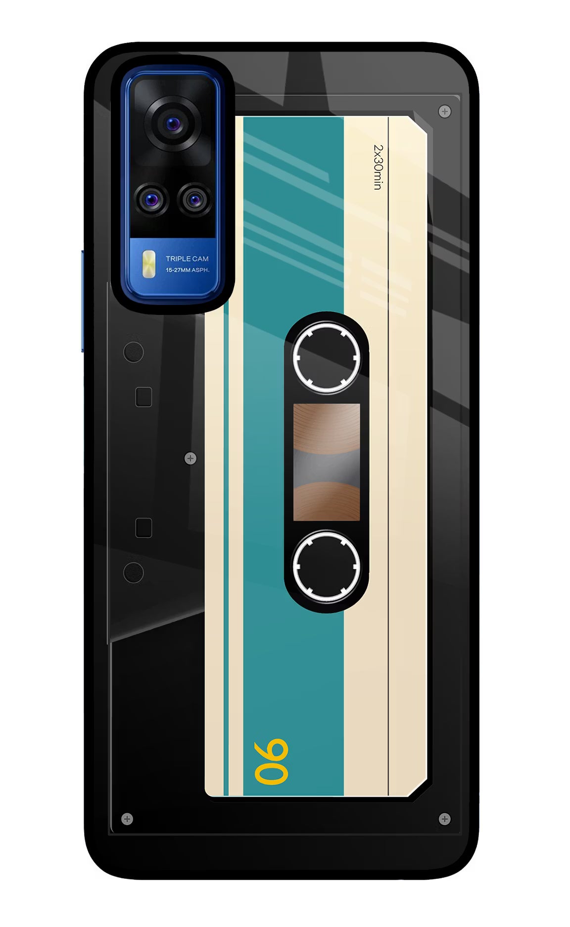 Cassette Vivo Y51A/Y51 2020 Glass Case