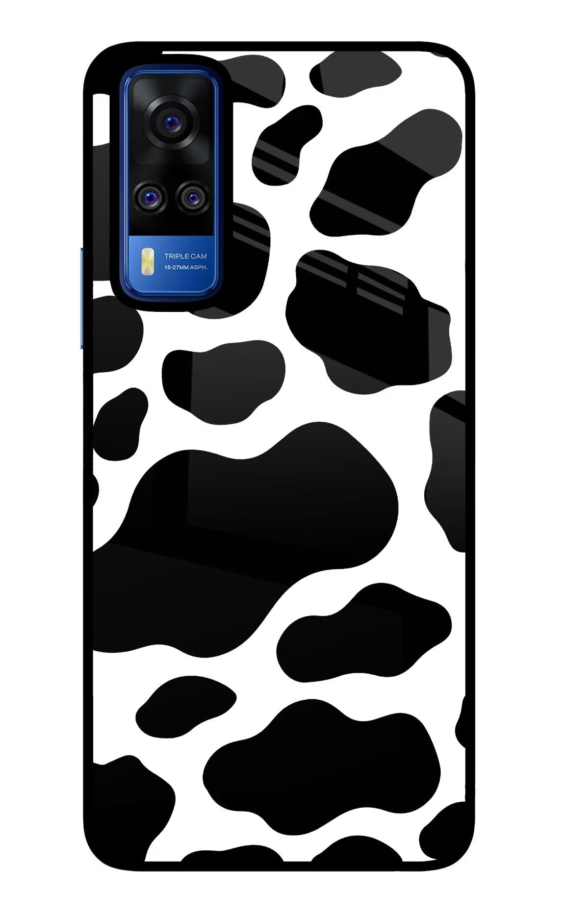 Cow Spots Vivo Y51A/Y51 2020 Glass Case