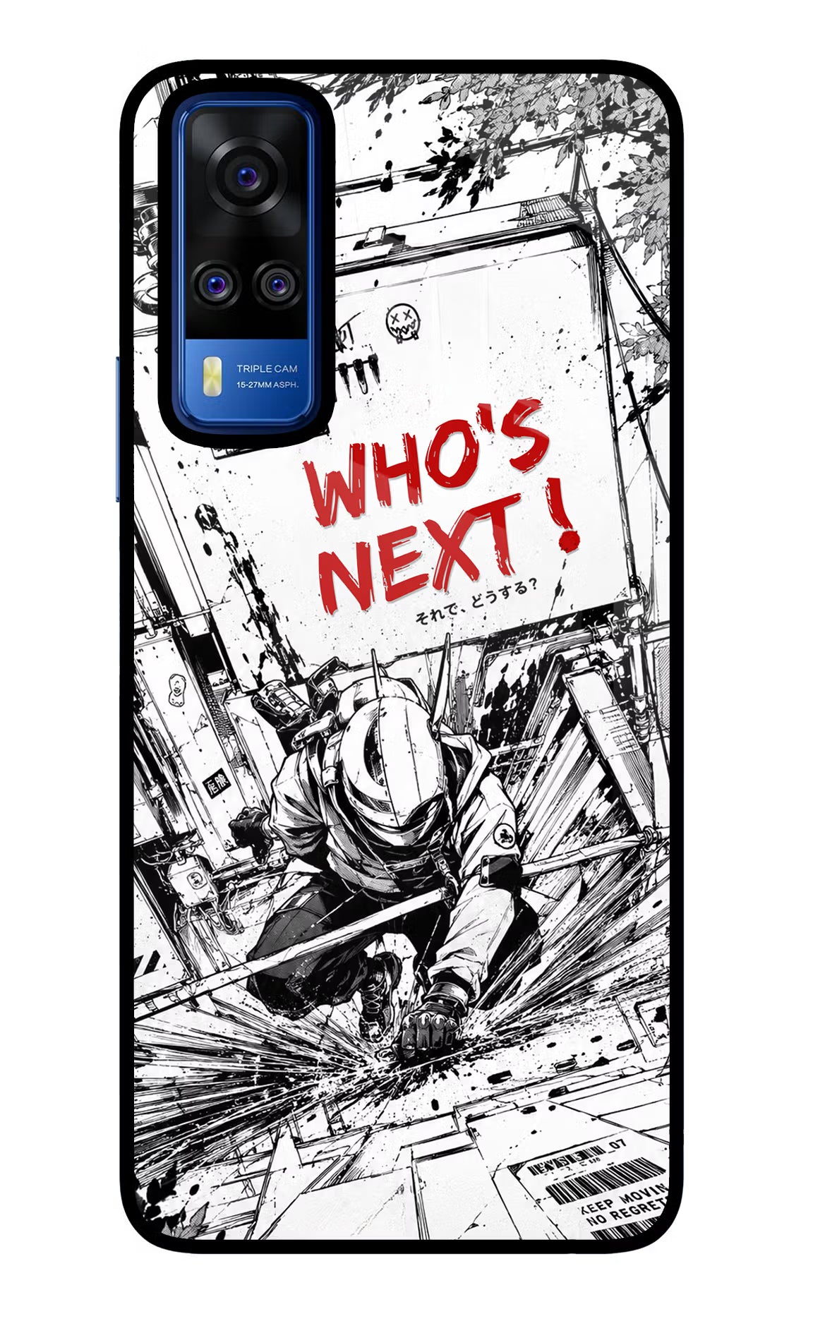 Who's Next Vivo Y51A/Y51 2020 Glass Case