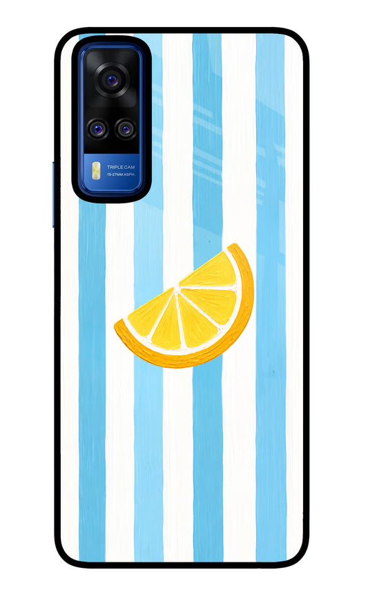 Summer Lemon Vivo Y51A/Y51 2020 Glass Case