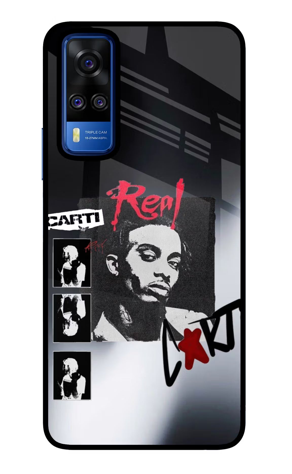 Playboi Carti Vivo Y51A/Y51 2020 Glass Case Back Cover by Casekaro