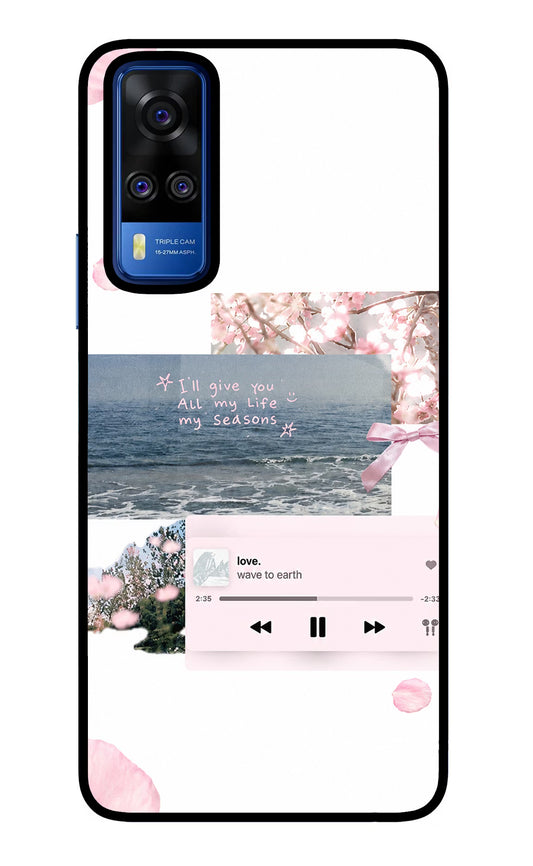 Wave to earth Vivo Y51A/Y51 2020 Glass Case