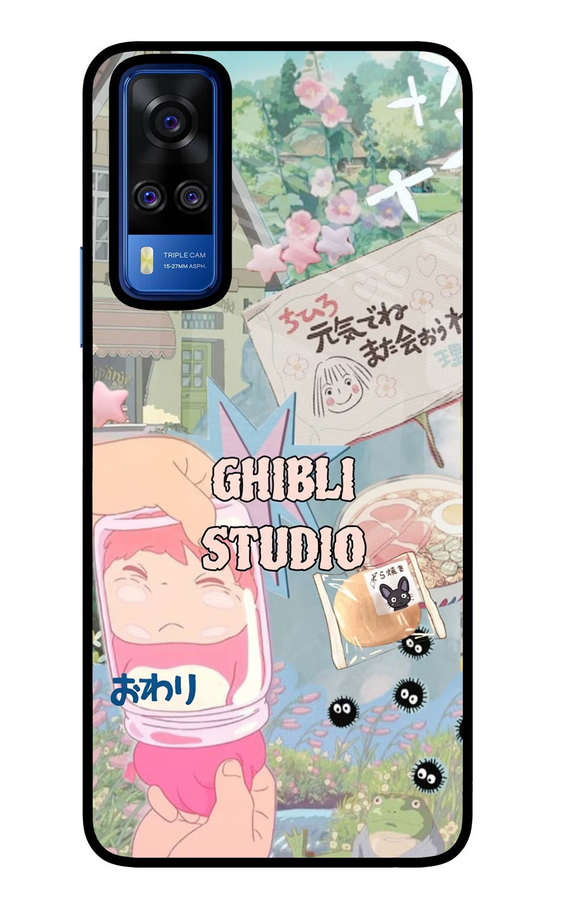Studio Ghibli Vivo Y51A/Y51 2020 Glass Case