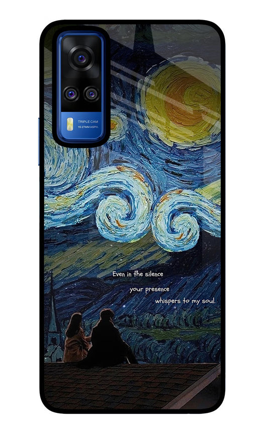 Softcore Vivo Y51A/Y51 2020 Glass Case