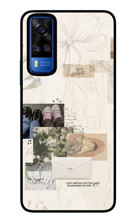 Soft Aesthetic Vivo Y51A/Y51 2020 Glass Case