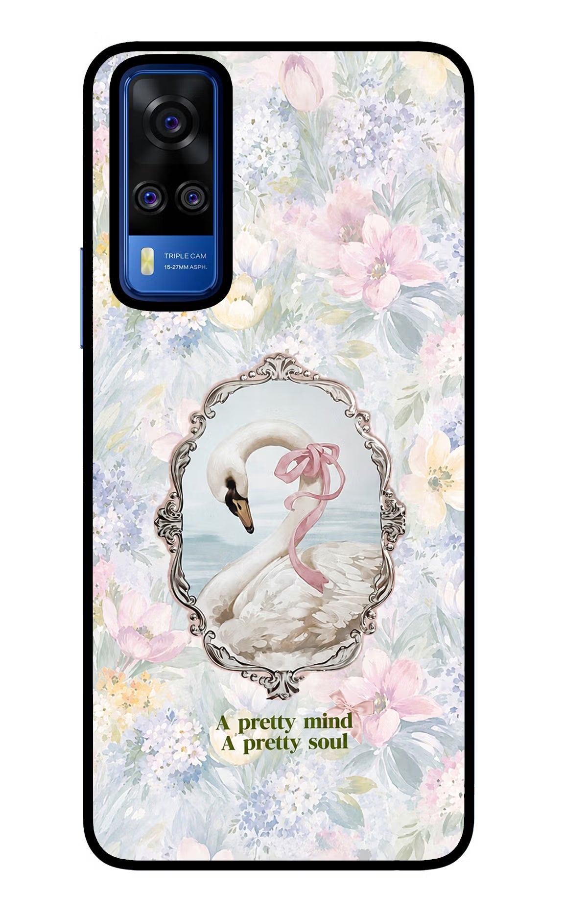 Pretty Mind Pretty Soul Vivo Y51A/Y51 2020 Glass Case