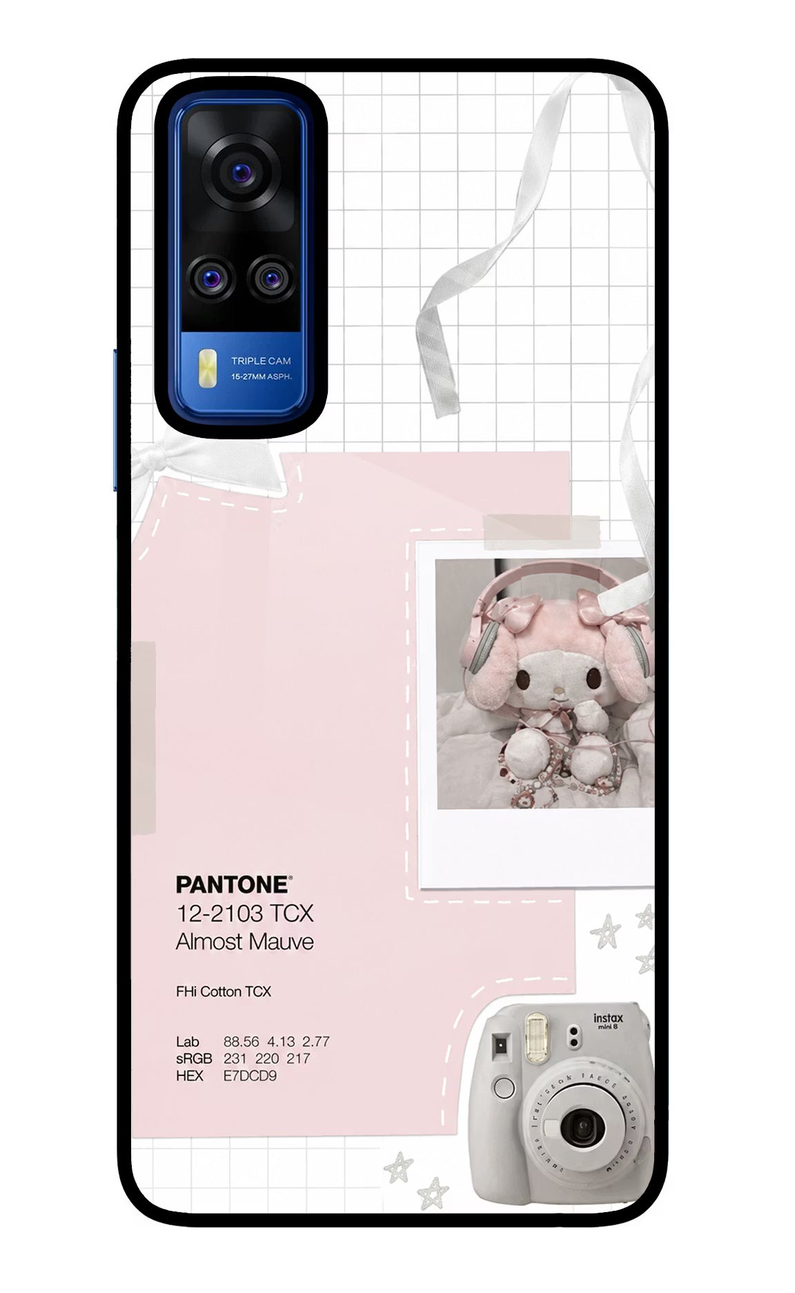 Pantone Asthetic Vivo Y51A/Y51 2020 Glass Case