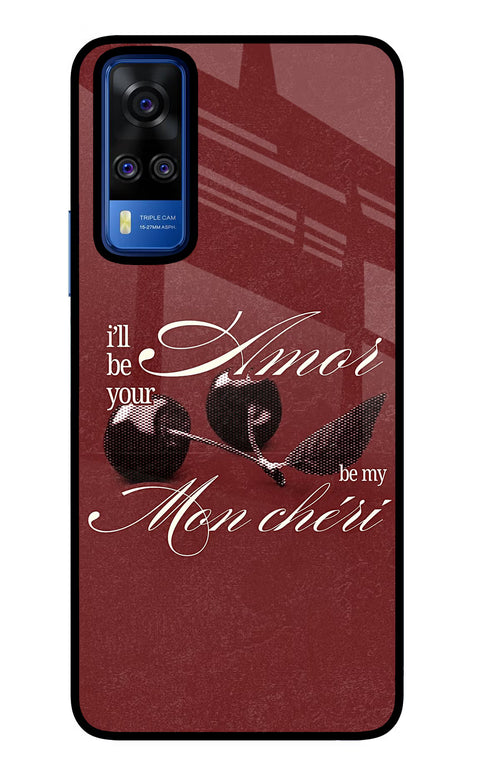 Velvet Cherry Vivo Y51A/Y51 2020 Glass Case