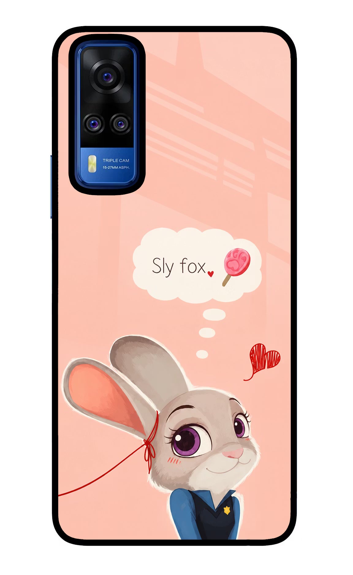 Judy Charm Vivo Y51A/Y51 2020 Glass Case