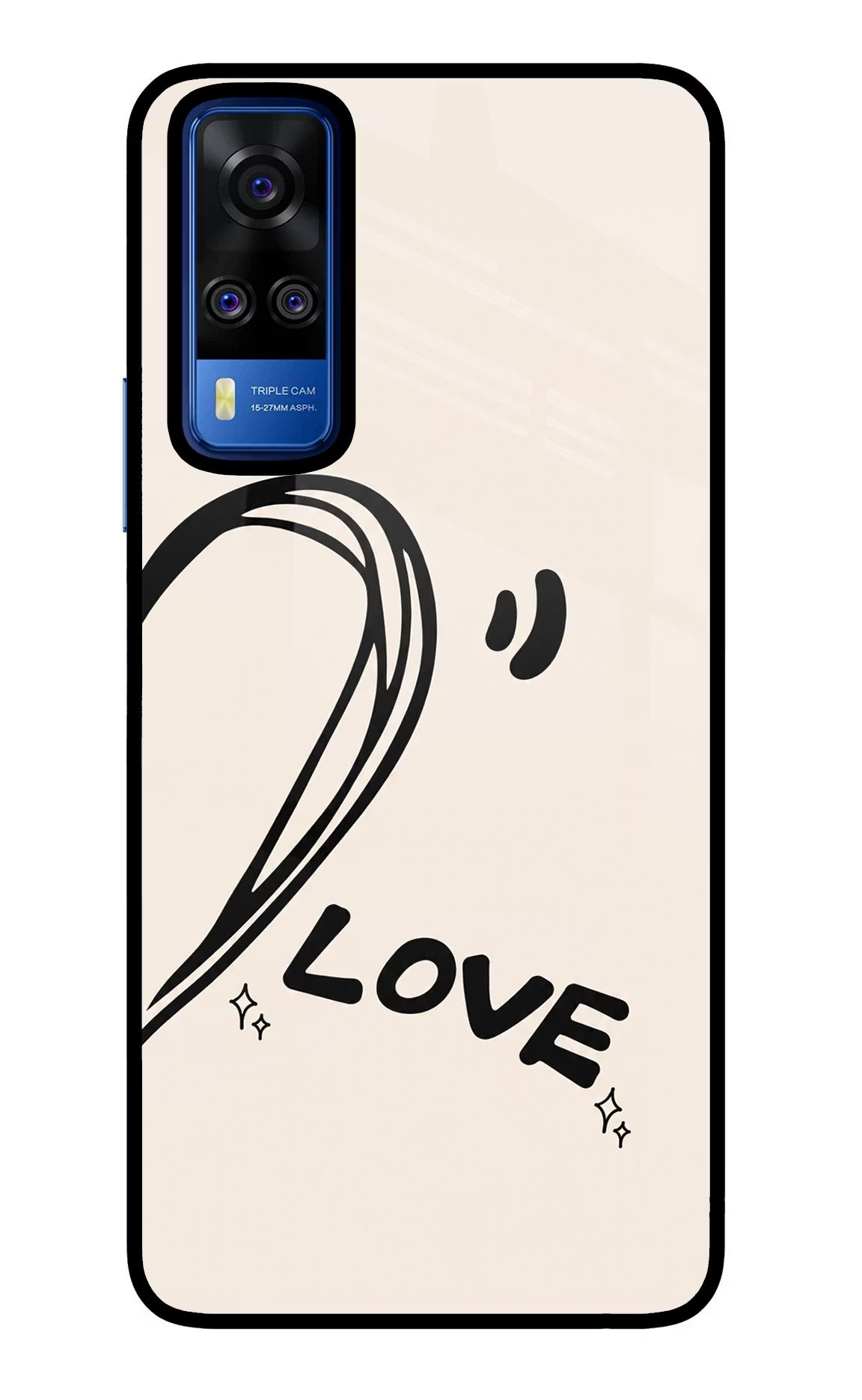 Soul Line Vivo Y51A/Y51 2020 Glass Case