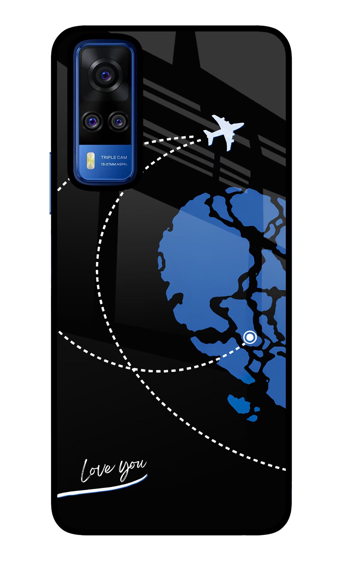 Love Orbit Vivo Y51A/Y51 2020 Glass Case