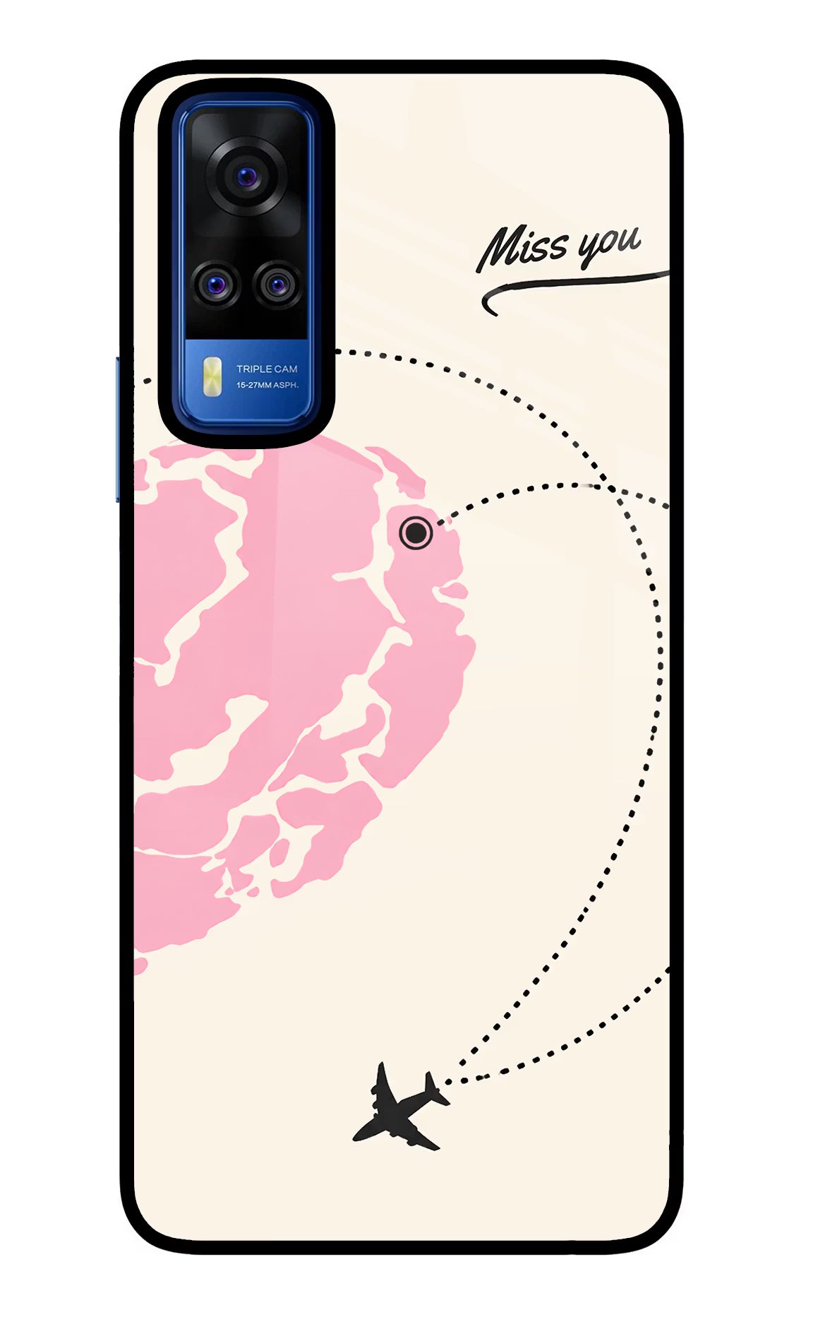 Miss Orbit Vivo Y51A/Y51 2020 Glass Case
