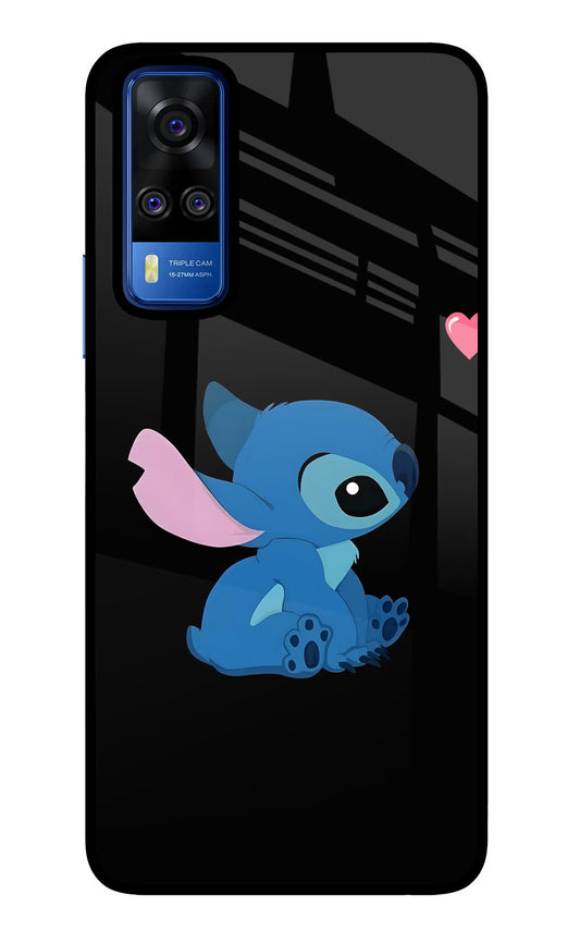 Stitch Crush Vivo Y51A/Y51 2020 Glass Case