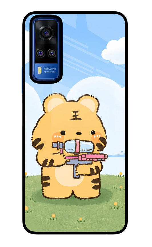 Tiger Treat Vivo Y51A/Y51 2020 Glass Case