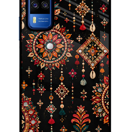 Boho Noir Vivo Y51A/Y51 2020 Glass Case