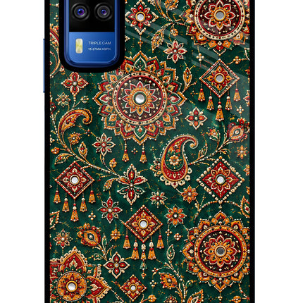 Green Pataka Vivo Y51A/Y51 2020 Glass Case
