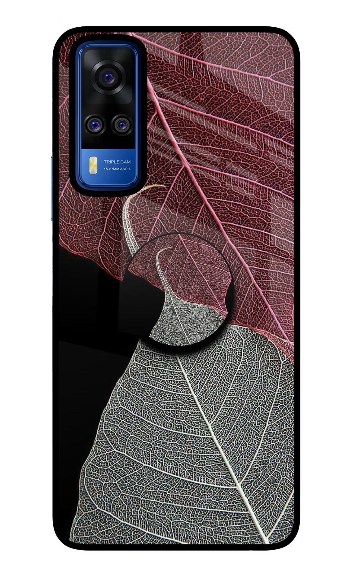 Leaf Pattern Vivo Y51A/Y51 2020 Pop Case by Casekaro