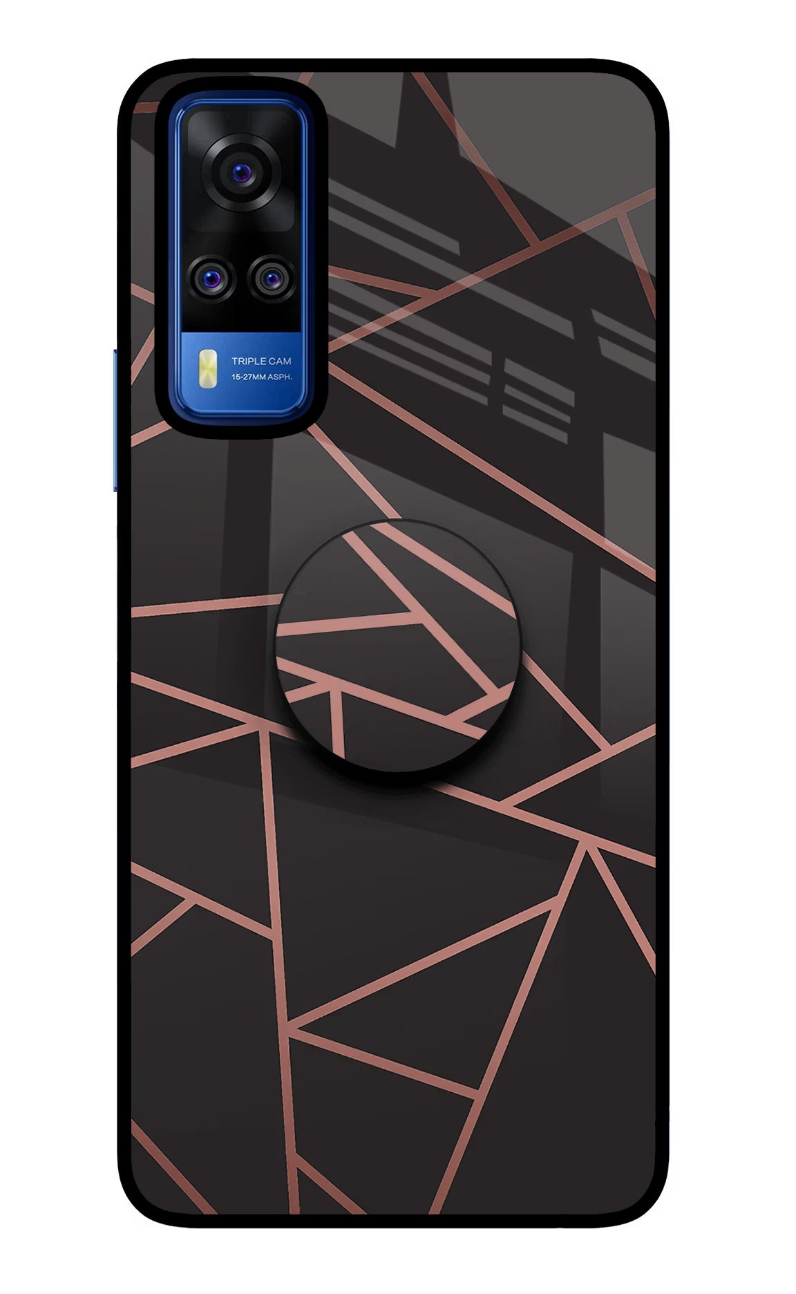 Geometric Pattern Vivo Y51A/Y51 2020 Pop Case by Casekaro